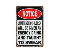 SMAZDFXX Gym Tin Sign For Home Gym No Excuses Just Results Gym Metal Tin Sign Retro Wall Art Metal Gym Decor Poster Funny Garage Gym Decor Motivational Posters For Bedroom Garage 8"x12"