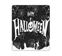 SMAZDFXX Happy Halloween Mouse Pad, Washable Mousepad Cloth Non-Slip Rubber Base Mousepads for Gaming Home
