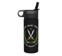 SMAZDFXX Joint Task Force Operation Inherent Resolve 18oz Sports Insulated Kettle With Straw Sports Insulated Kettle For Running Hiking Cycling Climbing Mens Woman Insulated Water Bottle