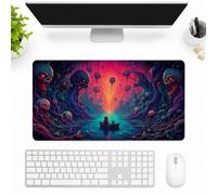 SMAZDFXX Journey Into The Eerie Cavernous Void Large Extended Gaming Mouse Pad 16"x30", Desk Mat