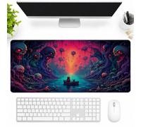 SMAZDFXX Journey Into The Eerie Cavernous Void Large Extended Gaming Mouse Pad 16"x36", Desk Mat