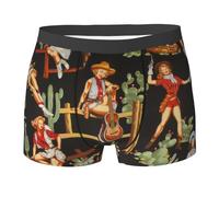 SMAZDFXX Mens Underwear Western Country Rustic Cowgirl Nice Horse Ridin -Comfort Boys Boxer Briefs