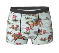 SMAZDFXX Mens Underwear Western Country Rustic Cowgirl Nice Horse Ridin -Comfort Boys Boxer Briefs