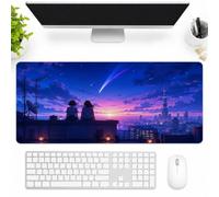 SMAZDFXX Rooftop Reflections At Dusk Large Extended Gaming Mouse Pad 16"x36", Desk Mat