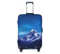 SMAZDFXX Starry Sky Over The Himalayas Printed High Elasticity Suitcase Protective Cover, Universal Scratch Resistant Travel Suitcase Cover for Men and Women