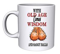 SMB Novelties Saggy Balls and Wisdom Mug