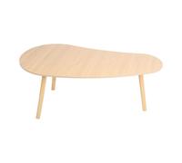 Smbcgdm Small Coffee Table Mid Century Modern Tea Table Side Table End Table Bearing 150lbs Wooden Center Table for Living Room Minimalist Display Coffee Table Wooden Color