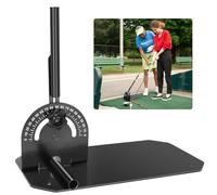 SMBDFOD Golf Alignment Stick Holder,Professional Swing Trainer,Golf Swing Plane Trainer Aid for Aiming Putting Swing,Golf Teaching, Multi-Functional for All Levels of Golfer