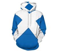 SMBHIAON Scotland Flag Hoodie For Men And Women - Oversized Pullover Sweatshirt With Pocket, S-6Xl, Long Sleeve Casual Streetwear With Drawstring Hood
