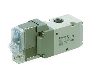 SMC 3/2-Way In-Line Pneumatic Solenoid Valve G1/2'' - VP742R-5YOD1-04FA