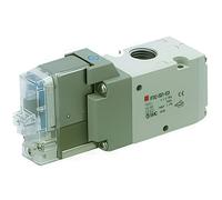 SMC 3/2-Way In-Line Pneumatic Solenoid Valve Rc1/2'' - VP742R-5DU1-04A