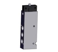 SMC 5/3-Way Pneumatic Button Activated Valve G1/8'' - VZM550-F01-33