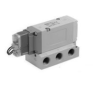 SMC 5/3-Way Sub-Base Pneumatic Solenoid Valve Rc Thread With Rectifier - VF5444-5MOU1