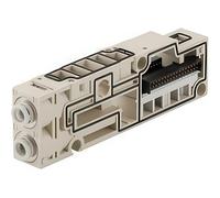SMC SUP/EXH End Block Assembly 10mm Push-In For SV1000/2000 Series - SV2000-52U-2A-C10