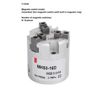 ^^ SMC Type Double Action Finger Cylinder For Industrial Automation