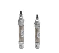Smc Type ISO Standards C85 Series Air Cylinder Standard Double Acting Single Rod CD85N Bore 8 10 12 16 20 25mm Stroke 10-200mm Pneumatic Equipment(C85N10,25mm Stroke)
