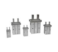 SMC Type MHZL2 Parallel Pneumatic MHZL2 16D 20D 25D 10S 16S 20S 25S Double Acting air Claw Cylinder(MHZL2-20D)