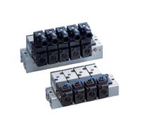 SMC Valve Manifold Common SUP/EXH G Thread - VV5K3-20-08-00F