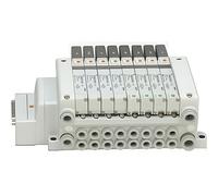 SMC Valve Manifold D-sub IP40 8-mm Push-In - VV5QC21-08C8FD0