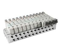 SMC Valve Manifold G Thread Individual Wiring - SS5Y7-20-03-00F-Q