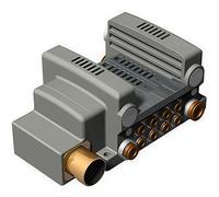 SMC Valve Manifold With Multiple Connector Kit IP67 8-mm Push-In - VV5QC21-10C8MD0