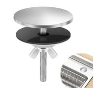 SMCEHEYA 1 Pcs Sink Hole Cover Stainless Steel Tap Hole Blanking Plug for Keeping Bathroom Kitchen Sink Clean Stainless Steel Kitchen Faucet Sink Plug Hole Sink Accessories