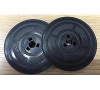 SMCO 1 x OLIVETTI LETTERA 22 RED BLACK Typewriter Ribbon TWIN SPOOL WITH EYELETS