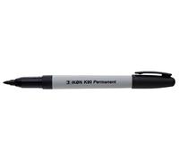 SMCO 10 x BLACK FINE TIP Permanent Marker Pens CD DVD Garden Label Golf Ball