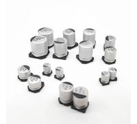 SMD Aluminum Electrolytic Capacitor 10V220uf 50Pcs