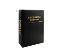 SMD Capacitor Sample Book 0201 0402 0603 0805 1206 SMT Chip Assortment Kit Pack For repair DIY Study MQXFCZUX(1206 80valuesX50pcs)