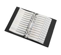 SMD Resistor Assorted Folder, SMD Resistor and Capacitor Sample Book 170 Value 0603 Series Electronic Components Kit 4250Pcs KzHgIdRY