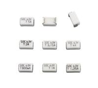 SMD SMT Fuse MMCT T 0.8A 800mA 1A 1.25A 2A 3.15A 4A 5A 63V DC Slow Blow 1206 3216 Surface Mount 5Pcs(2A)