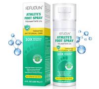 Smddx Athlete's Foot Care Spray 120ml - Effective Tolnaftate 1% Solution for Itching, Burning & Odour, 10 Herbal Extracts for Soothing & Crack Relief, Gentle Daily Foot Spray