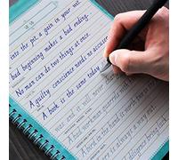 SMDSAZ 3pcs Adultt English Calligraphy Copybook Kids Writing Beginner Handwriting English Student Art Supplies Reuse Practice Book (Color : 3 PCS)