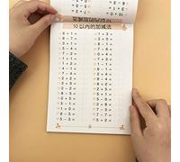 SMDSAZ Within 10/50/100 Addition And Subtraction Kids Children Kindergarten Early Education Exercise Book For Mathematics Math Addition (Color : 0-10 Arithmetic)