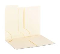 Smead 3-in-1 SuperTab Section Folder, 1/3-Cut Oversized Tab, Letter Size, Manila, 12 per Pack (11904)