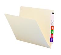 Smead End Tab File Folder, Straight-Cut Tab, Letter Size, Manila, 100 per Box (24100)