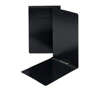 Smead Pressboard Report Cover, Metal Prong with Compressor, Top Fastener, 250 Sheets/2" Capacity, Legal Size, Black, 25 per Box (81733)