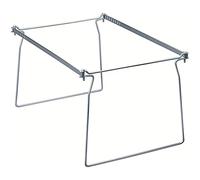 Smead Steel Hanging File Folder Frame, Letter Size, Gray, 2 per Pack (64870)