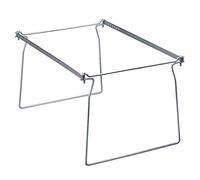 Smead Steel Hanging File Folder Frame, Letter Size, Gray, 2 per Pack (64870)
