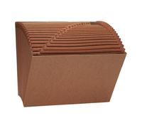 Smead TUFF® Expanding File, Alphabetic (A-Z), 21 Pockets, Letter Size, Redrope-Printed Stock (70425)