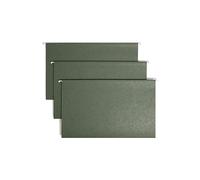 Smead TUFF Hanging File Folder with Easy Slide Tab, 1/3-Cut Sliding Tab, Legal Size, Standard Green, 20 per Box (64136, Rod Color May Vary)