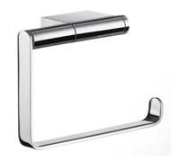 Smedbo "Air" Toilet Roll Holder with Lid, Polished Chrome, Silver