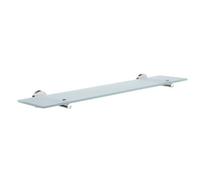 Smedbo Bathroom Frosted Glass 60Cm Shelf With Wall Mount Brackets