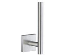 Smedbo House Spare Toilet Roll Holder, Brass, Silver, 4.6 x 6.6 x 14 cm