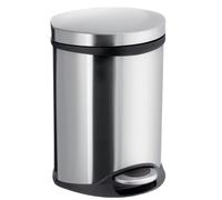 Smedbo Stainless Steel 6L Pedal Bin With Easy Clean Inner Liner