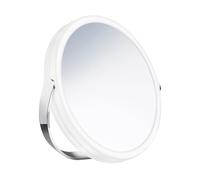 Smedbo UK Chrome Shaving/Make Up LED Mirror 7x Magnification Freestanding in Silver Smedbo UK Silver