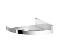 Smedbo Chromed Stainless Steel Corner Shower Shelf (210 x 210mm)