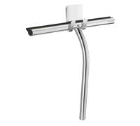 Smedbo Chromed Stainless Steel Glass Shower Squeegee with Self Adhesive Hanging Hook