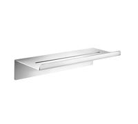 Smedbo Chromed Stainless Steel Self Adhesive Shower Shelf (250 x 105mm)